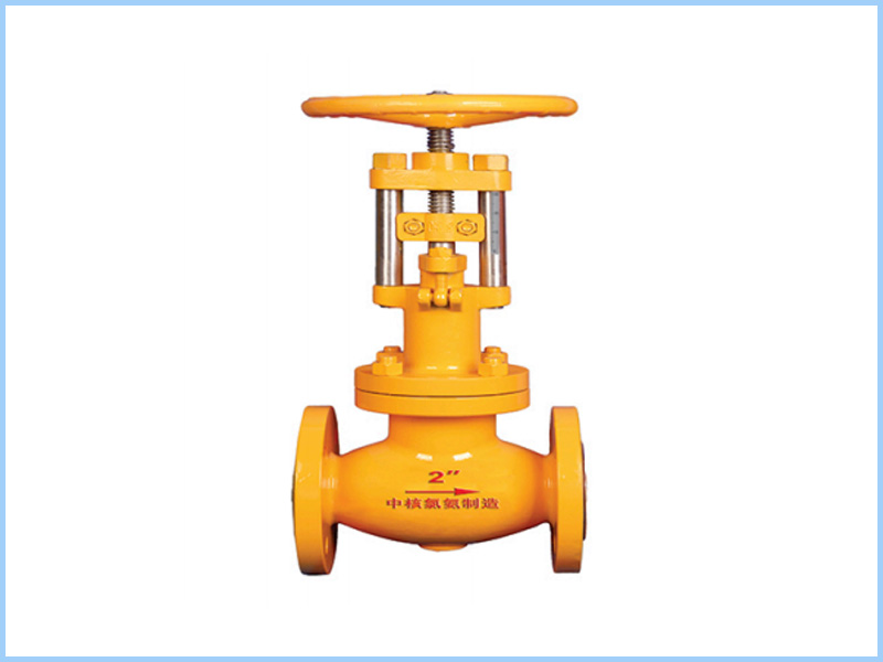 氯气液氯波纹管截止阀ZHWJ45YF150LB-900LB(美标）