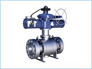 高压双向法兰切断球阀