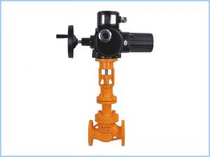 氯气电动波纹管截止（切断）阀WJ941Y-16-40/150LB-600LB