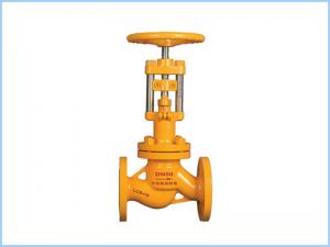 氯气液氯波纹管截止阀ZHWJ45YF16-40C（国标）